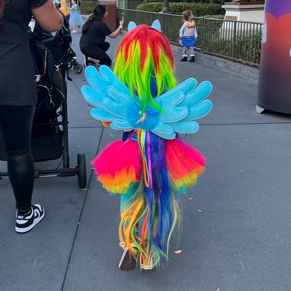 Toddler Rainbow Dash Costume - Picture 15 of 15